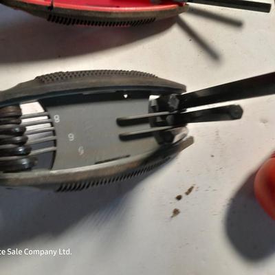 Variety of hand tools with Allen wrench sets