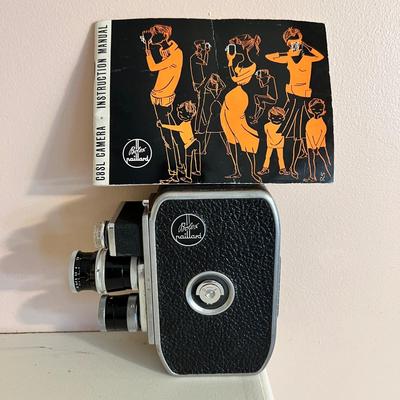 1959 Bolex Paillard C-8SL 8mm Camera with Manual