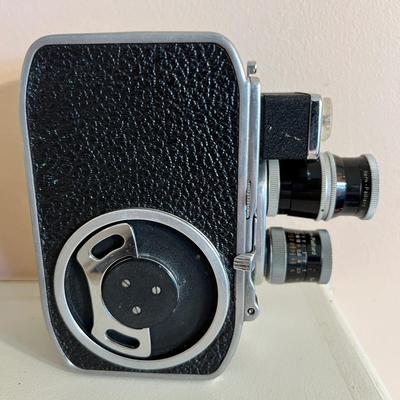 1959 Bolex Paillard C-8SL 8mm Camera with Manual