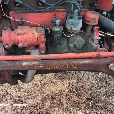 Running 1952 Ford 600 Tractor