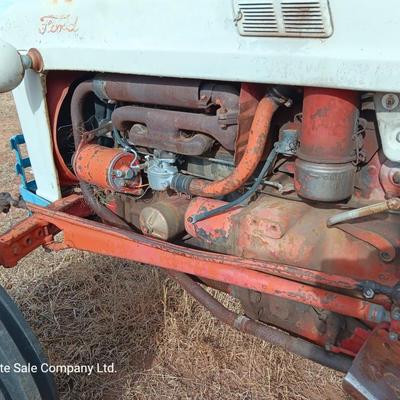 Running 1952 Ford 600 Tractor