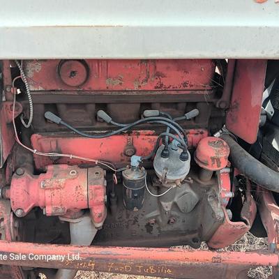 Running 1952 Ford 600 Tractor