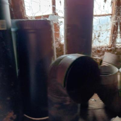 Assortment of stove pipe -
