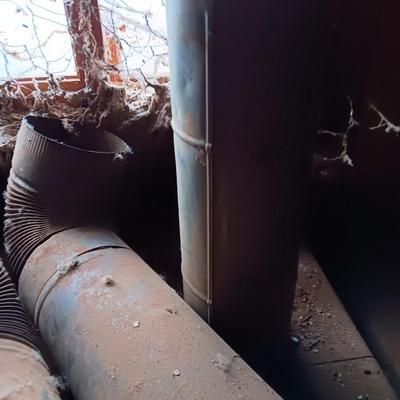 Assortment of stove pipe -