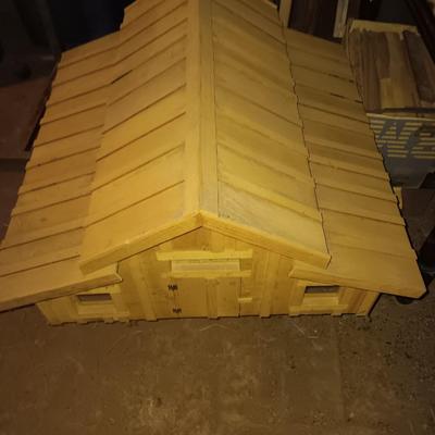 Large Hand-crafted Barn without lights
