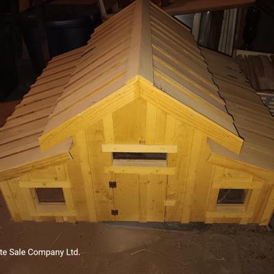 Large Hand-crafted Barn without lights