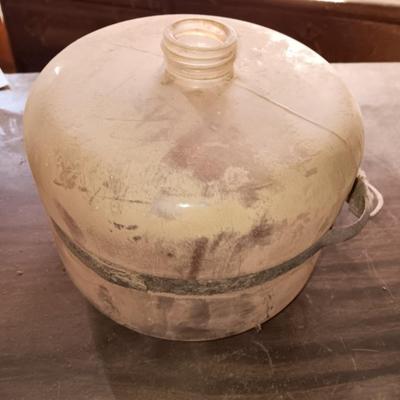 Antique Glass kerosene bottle AF-3 patented Dec. 15, 1914