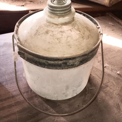 Antique Glass kerosene bottle Trademark Pat. USA 1919