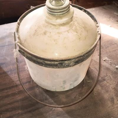 Antique Glass kerosene bottle Trademark Pat. USA 1919