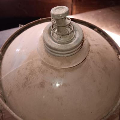 Antique Glass kerosene bottle Trademark Pat. USA 1919