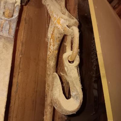 Two antique load binders