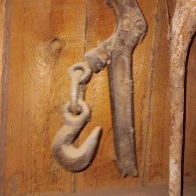 Two antique load binders