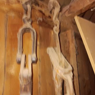 Two antique load binders