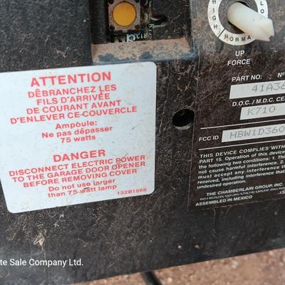 Chamberlain Garage door opener -model 700WHC