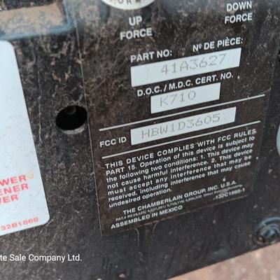 Chamberlain Garage door opener -model 700WHC