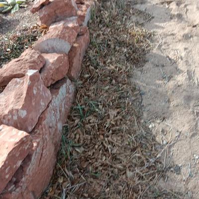 Large assortment of Sandstone landscaping rocks