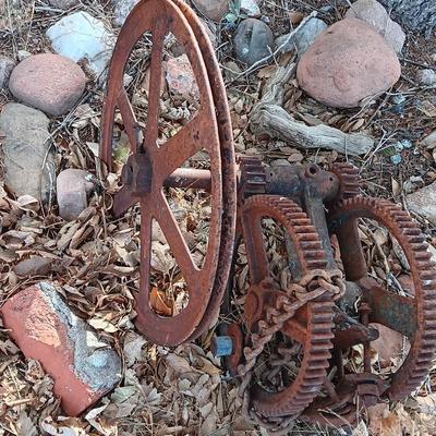 Yard art Gears for yard art or constructing art