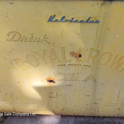 Antique Royal Crown cooler