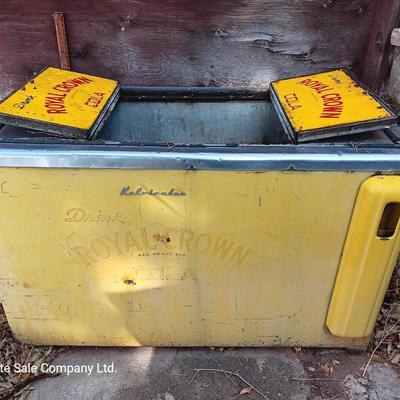 Antique Royal Crown cooler