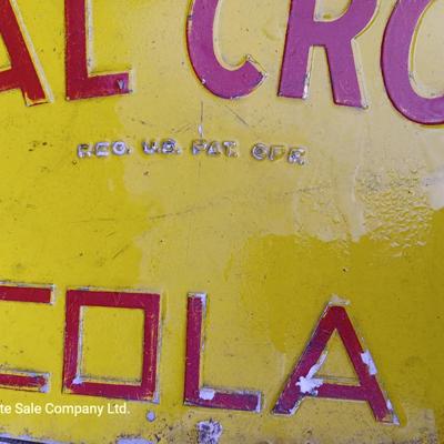 Antique Royal Crown cooler