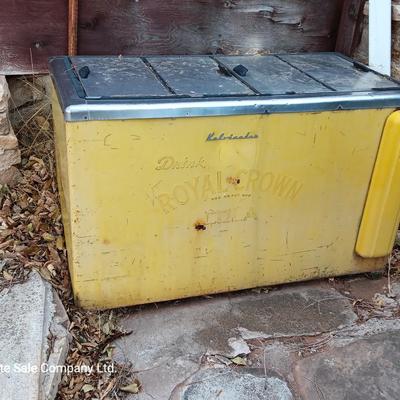 Antique Royal Crown cooler