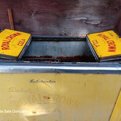 Antique Royal Crown cooler