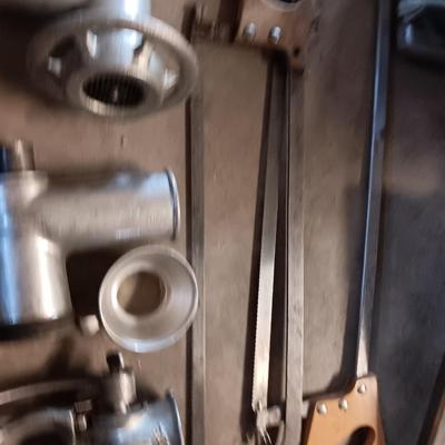 Meat tenderizer and Grinders with accessories - meat saws - table mount grinders too
