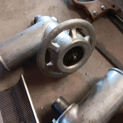 Meat tenderizer and Grinders with accessories - meat saws - table mount grinders too