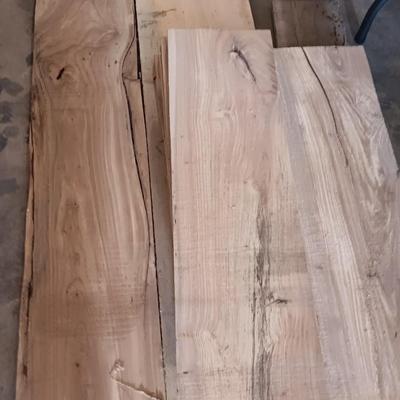 Beautiful crafting construction wood pieces - some beetle kill
