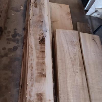Beautiful crafting construction wood pieces - some beetle kill