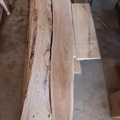 Beautiful crafting construction wood pieces - some beetle kill