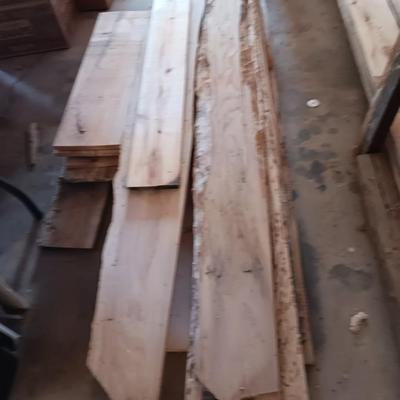 Beautiful crafting construction wood pieces - some beetle kill