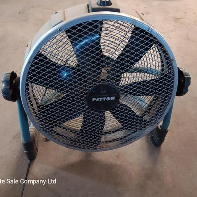 Patton portable multi speed floor fan
