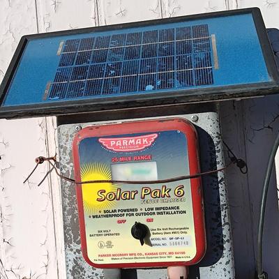 Parmak Solar fence charger Solar Pak 6
