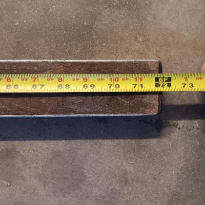 Two older wooden levels good bubbles 6-foot level and 18"