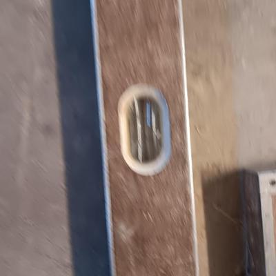 Two older wooden levels good bubbles 6-foot level and 18"