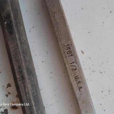 Assortment of chisels