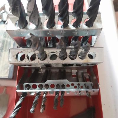 Ideal pliers and some drill bits