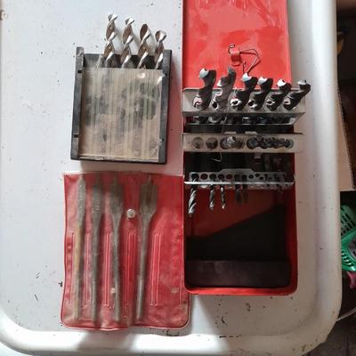 Ideal pliers and some drill bits