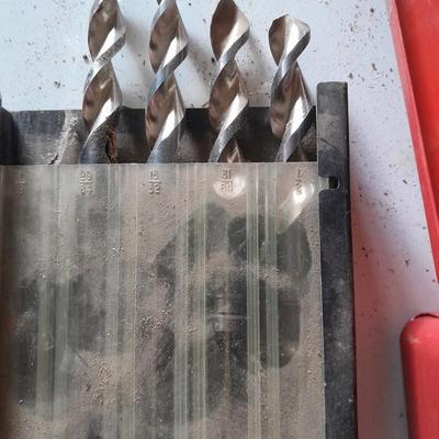 Ideal pliers and some drill bits