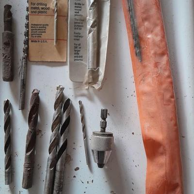 Assortment of drill bits
