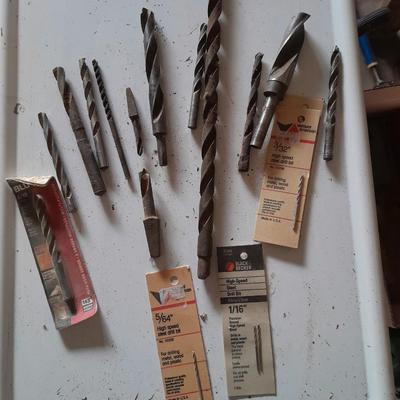 Assortment of drill bits