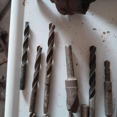Assortment of drill bits