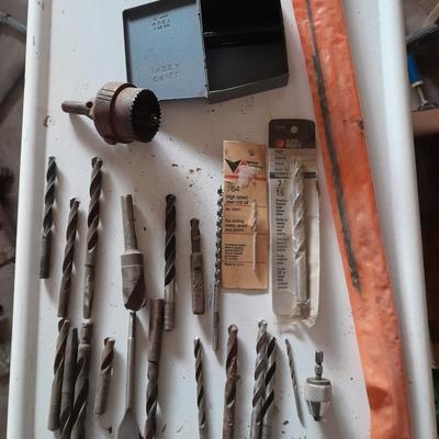 Assortment of drill bits