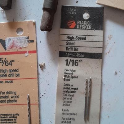 Assortment of drill bits
