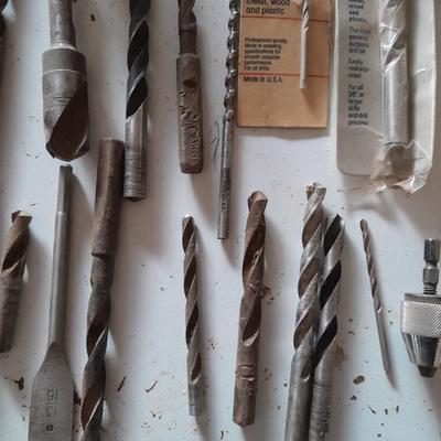 Assortment of drill bits