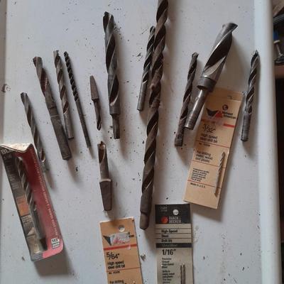 Assortment of drill bits