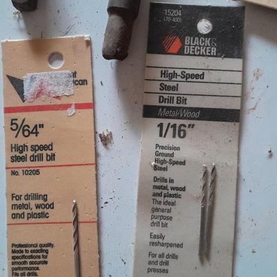 Assortment of drill bits