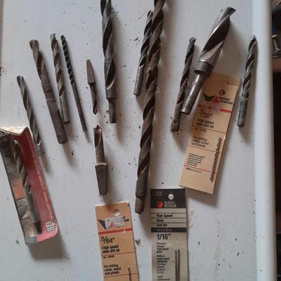 Assortment of drill bits