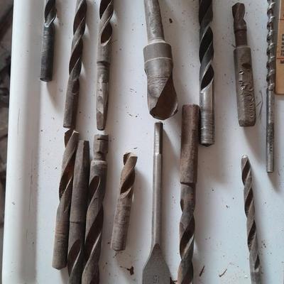 Assortment of drill bits